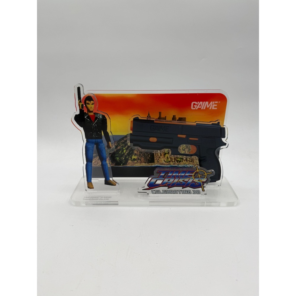 G'AIM'E Time Crisis 30th Anniversary Acrylic Stand Richard Miller Bandai Namco